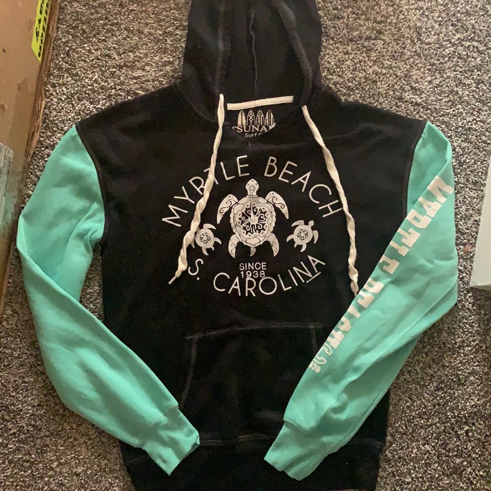 Myrtle Beach South Carolina Sea Turtle Pullover Women’s Size Small